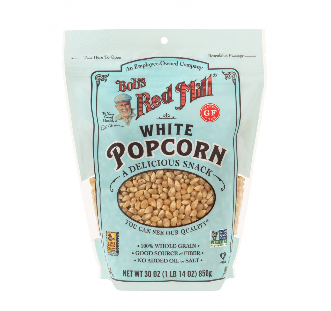 Bobs white popcorn ( 4 x 30 oz )