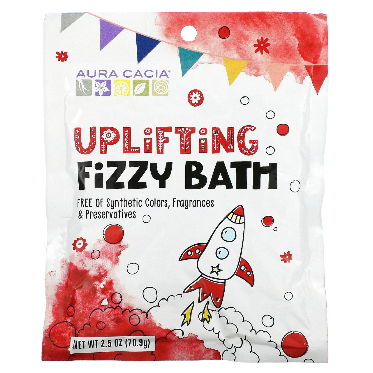 Ac fizzy bath kids uplft ( 6 x 2.5 oz )