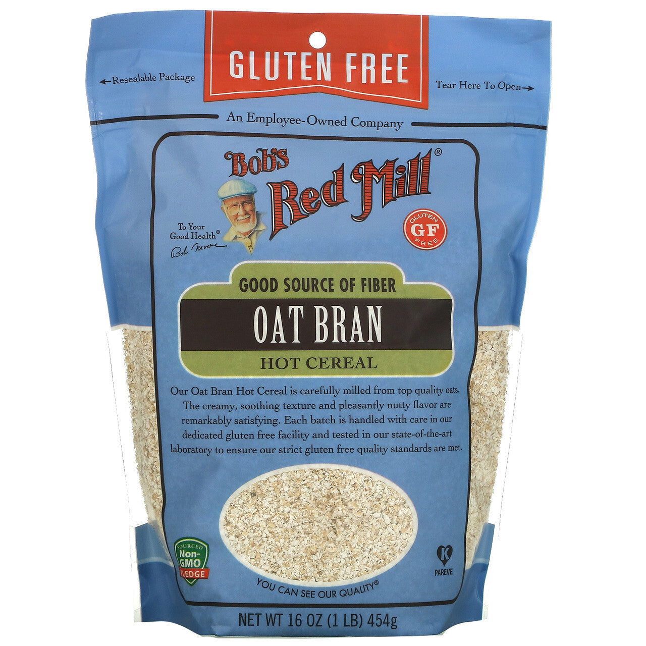 Bobs oat bran gf ( 4 x 16 oz )