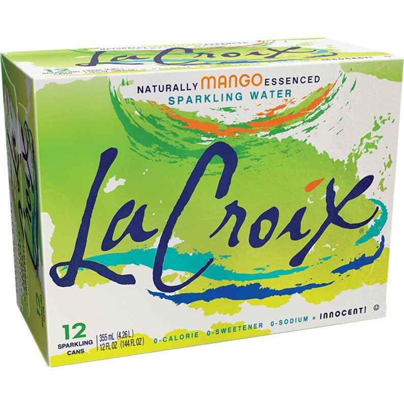 Lacroix mango spk water ( 2 x 12 pack )