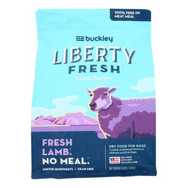 Bixbi lbrty lamb kbbl gf ( 6 x 4 lb )