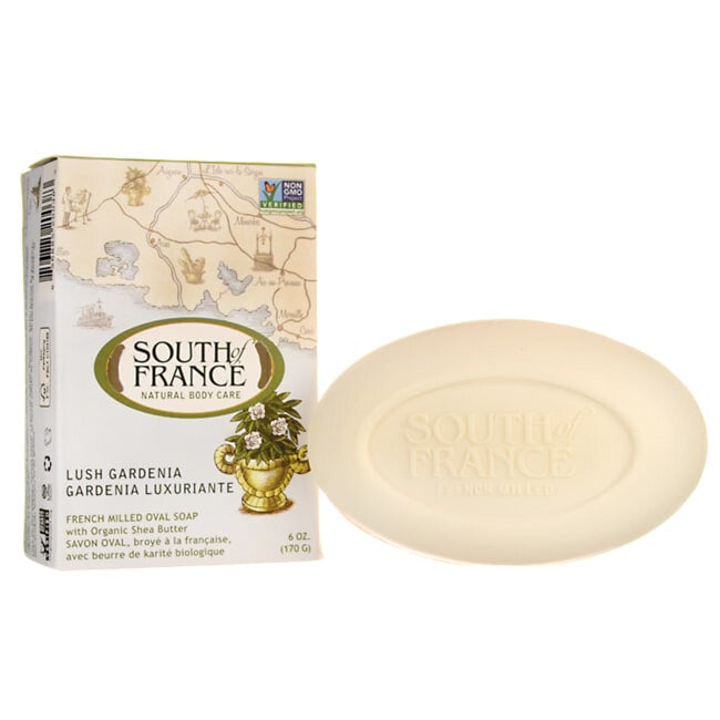 South of France Lush Gardenia Mild Bar Soap (1x6 OZ)