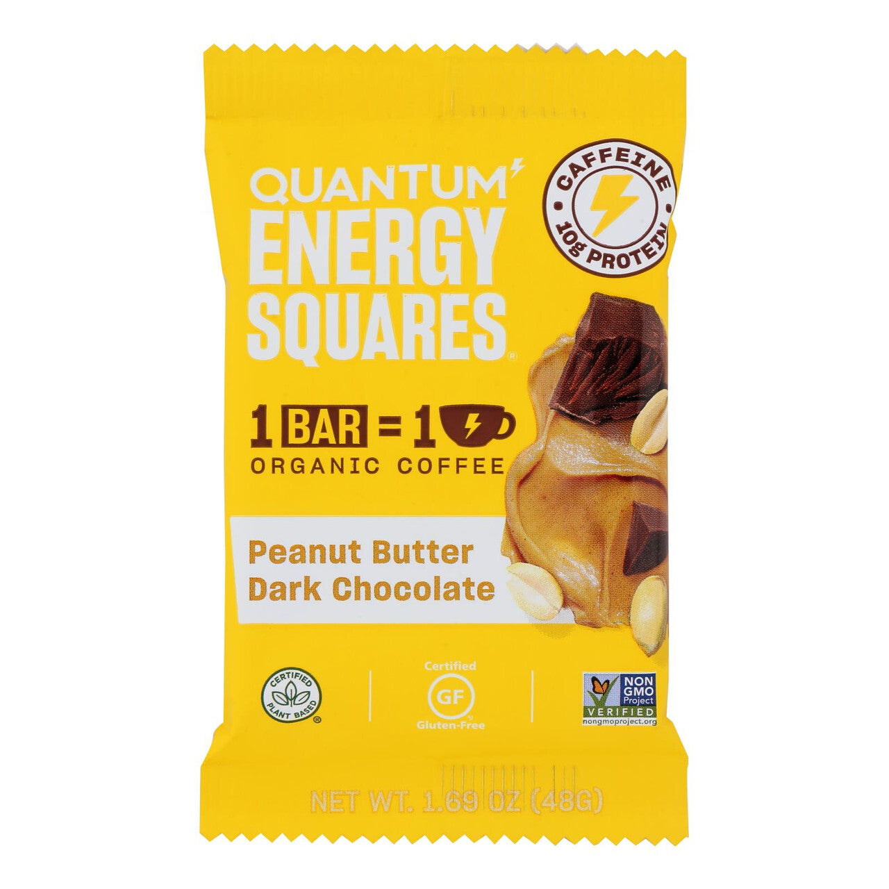 Qtm pnt btr drk choc bar ( 8 x 1.69 oz )