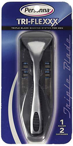 Personna Tri-Flexxx for Men Razor Handle + Cream (1xPC)