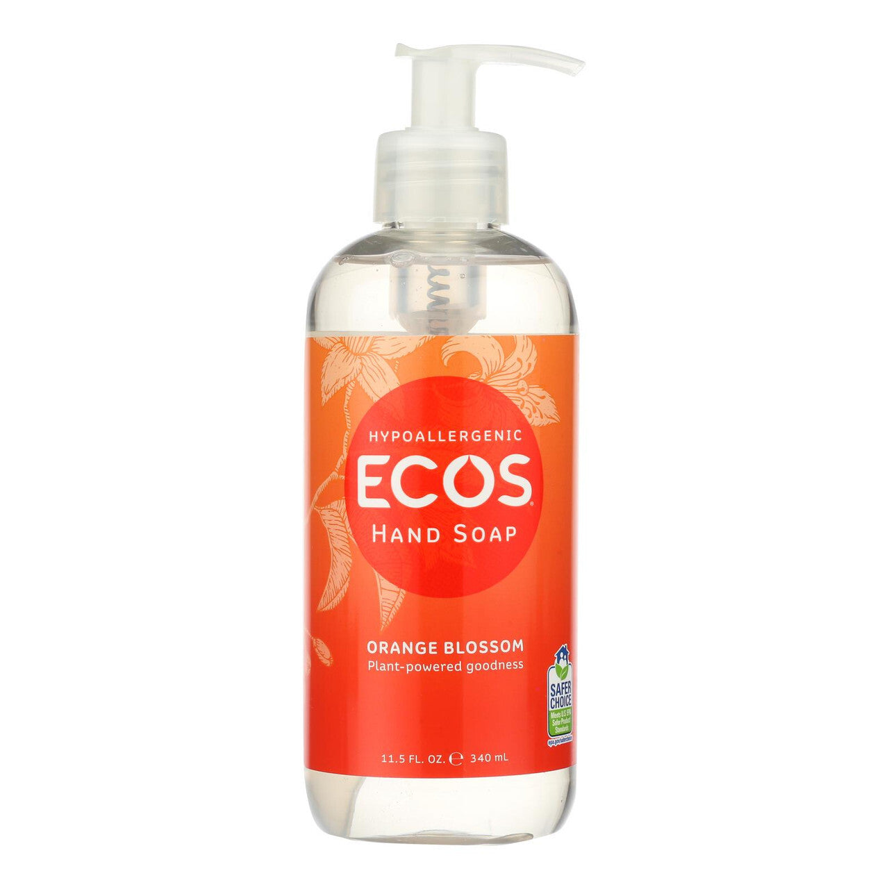Ecos hand soap orng blsm ( 6 x 11.5 oz )