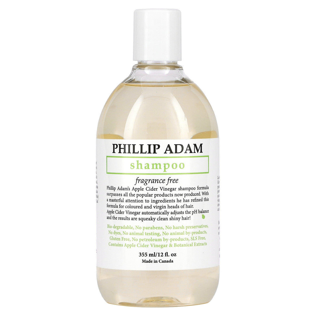 Pa shamp acv unscented ( 1 x 12 oz )