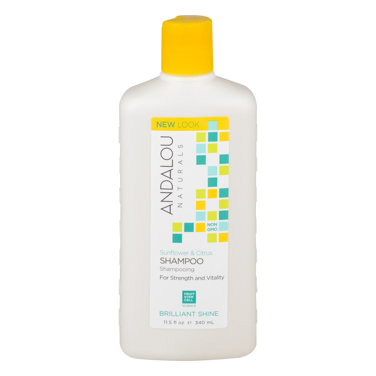 Andalou Naturals Healthy Shine Sunflower & Citrus Shampoo (1x11.5 Oz)