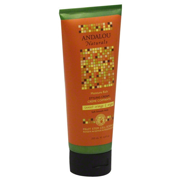 Andalou Naturals Moisture Rich Sweet Orange & Argan Styling Cream (1x6.8 Oz)