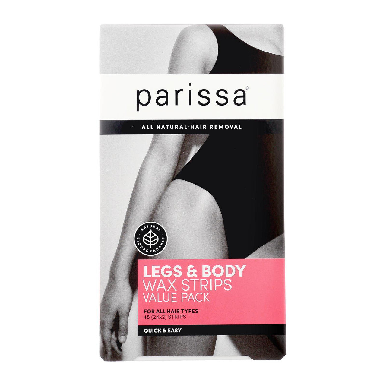 Parisa leg/body wax strp ( 1 x 48 ct )