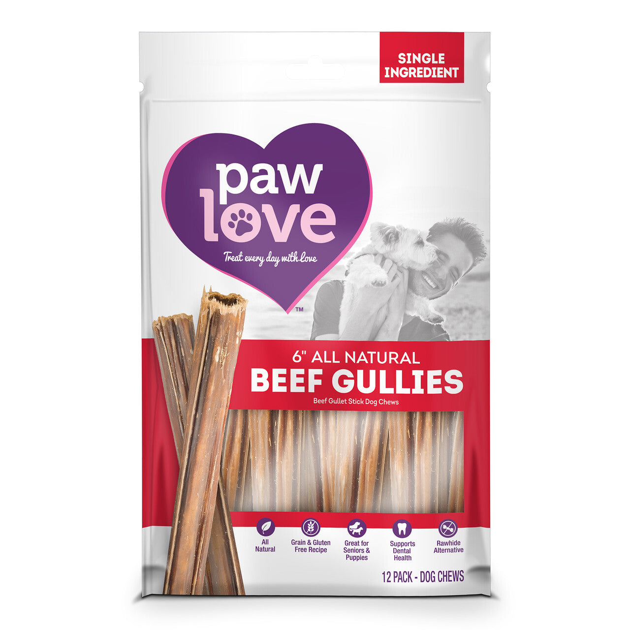 Pawlve bf gullet stk chw ( 6 x 12 ct )