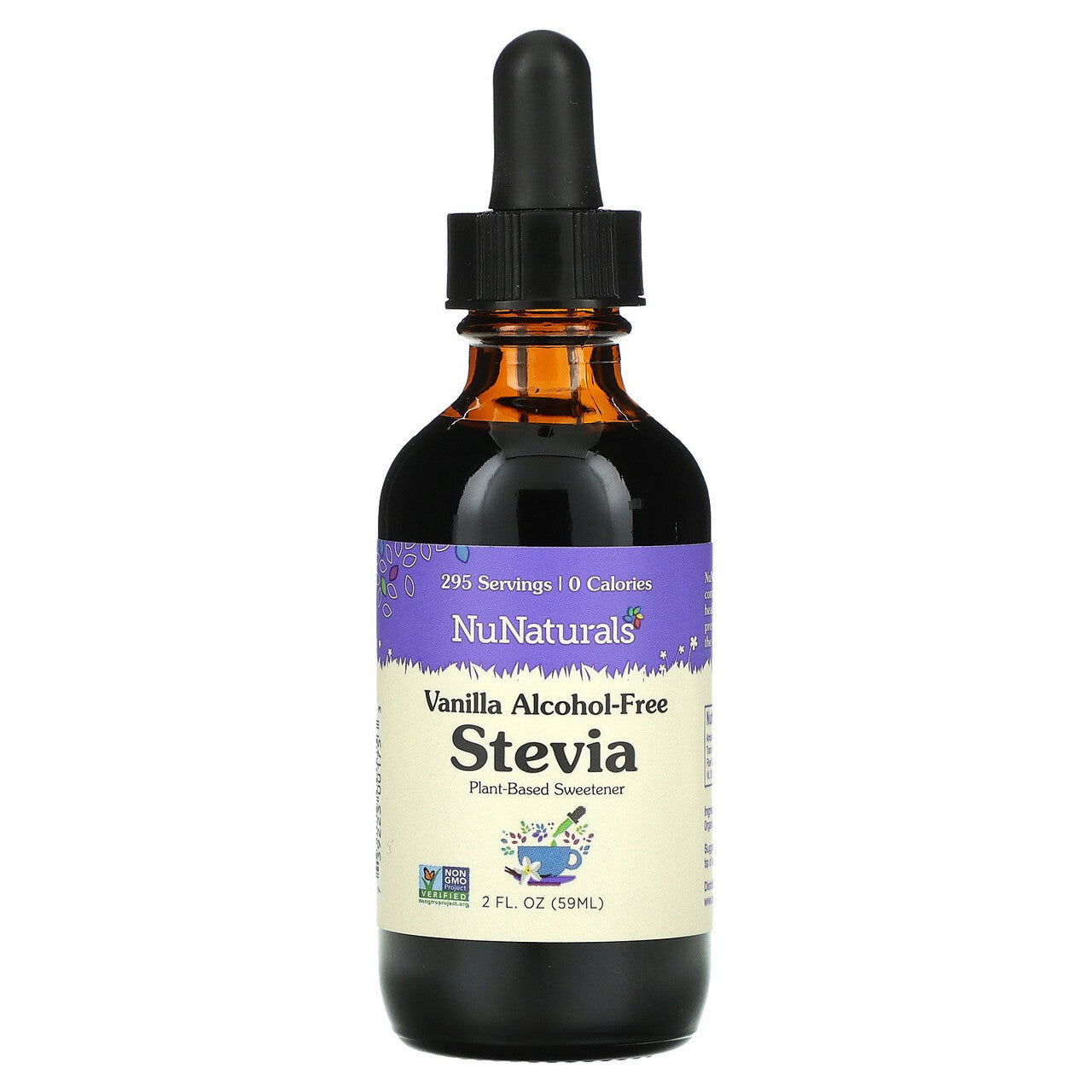 Nunatrl stevia vanlla af ( 1 x 2 oz )