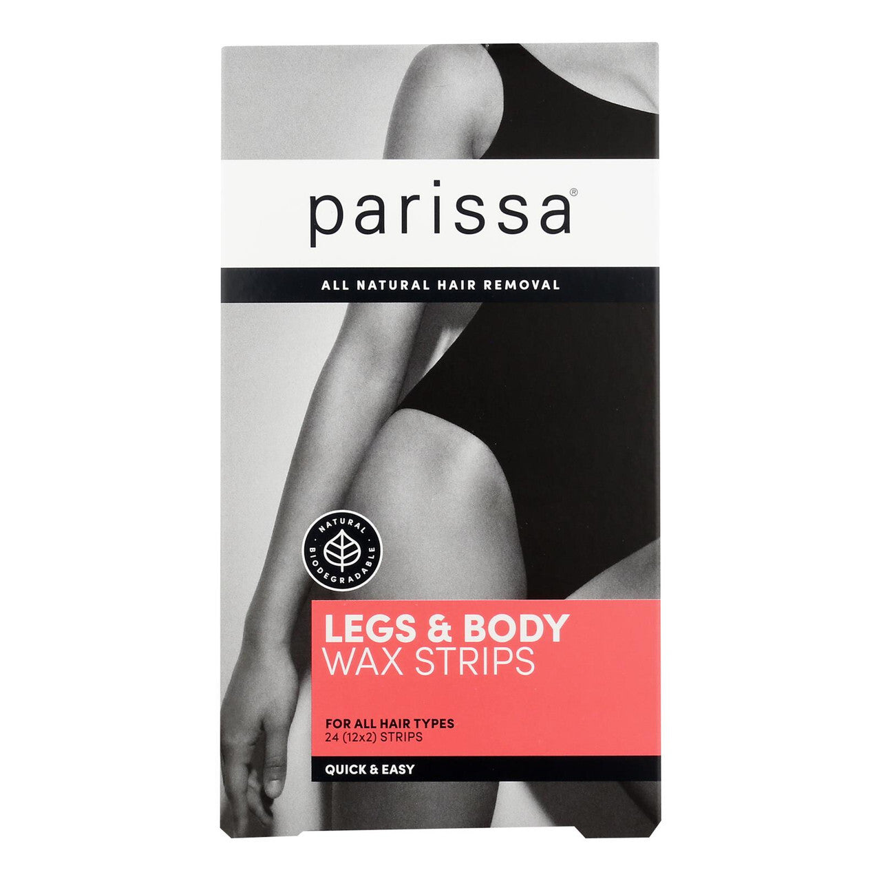 Parisa legs/bdy wax strp ( 1 x 24 ct )