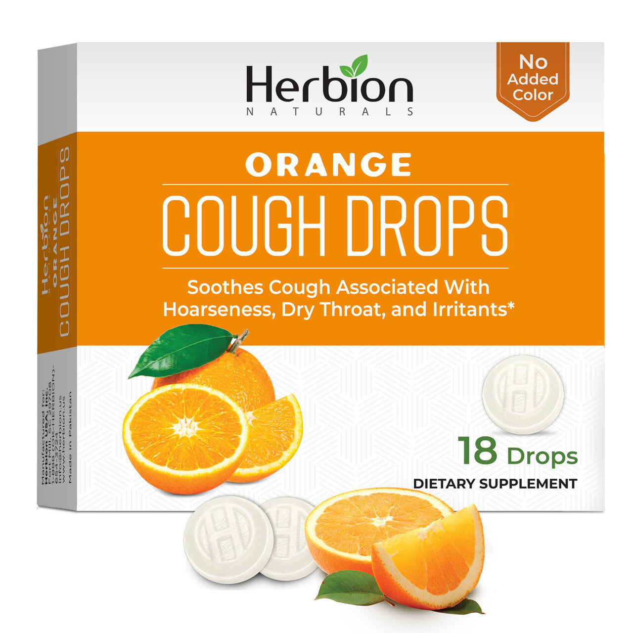 H.n cough drops orange ( 1 x 18 ct )