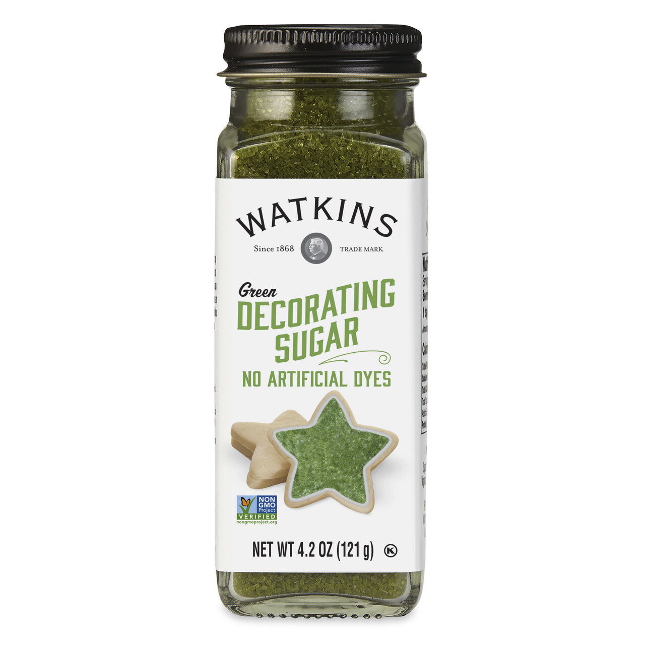 Wtkins green deco sugar ( 3 x 4.2 oz )