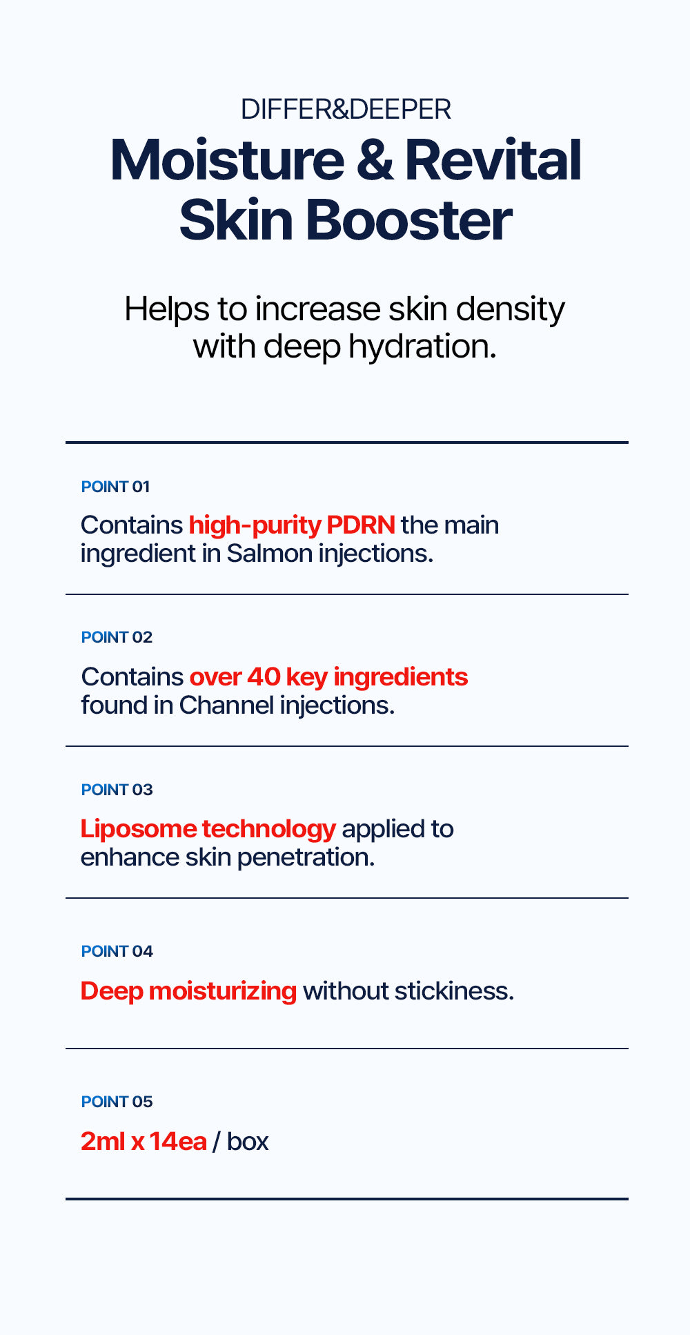 Moisture & Revival Skin Booster DIFFER&DEEPER