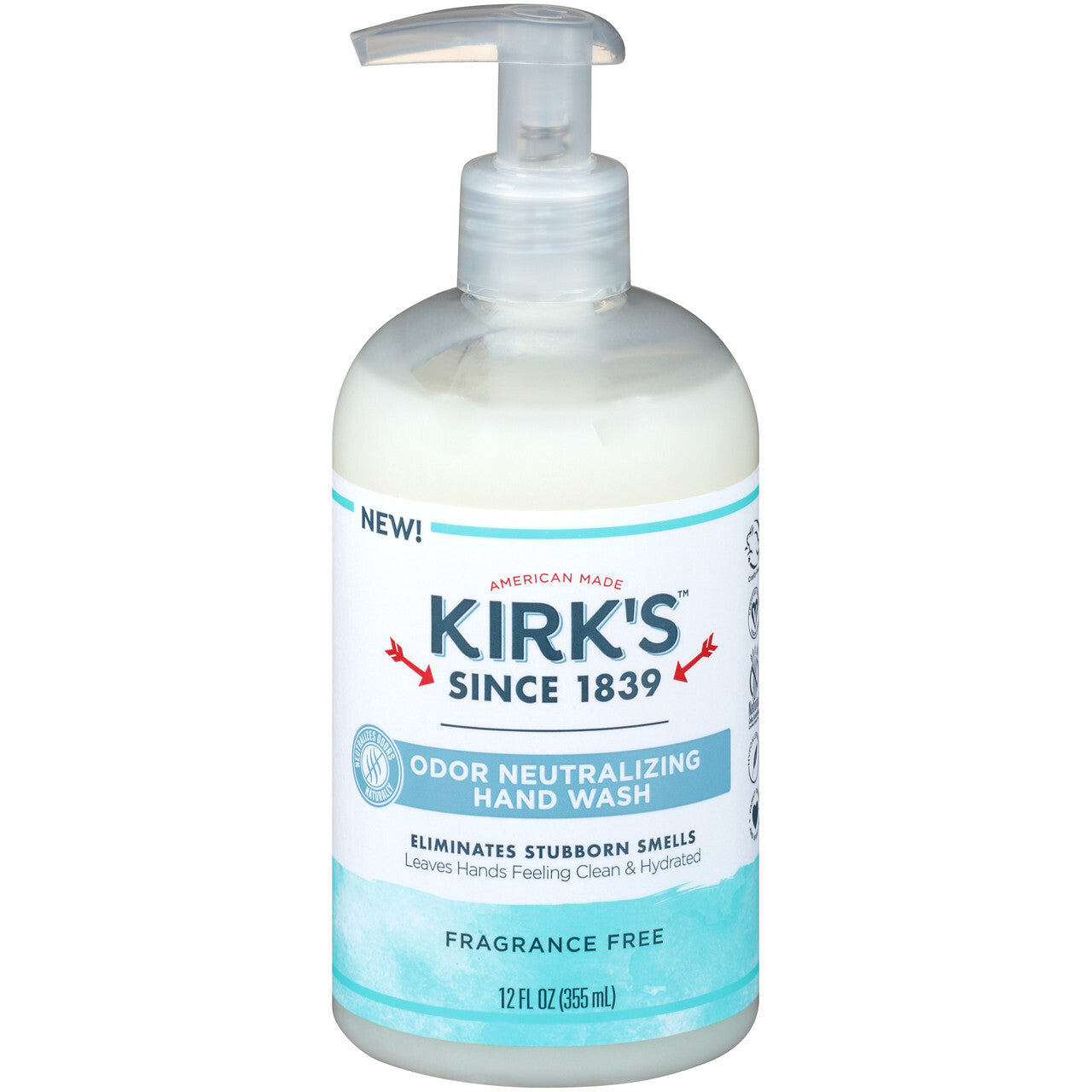 Kirks hnd soap frag free ( 1 x 12 oz   )