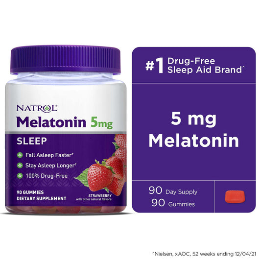 Ntrl melatonin gumm 5mg ( 1 x 90 ct   )