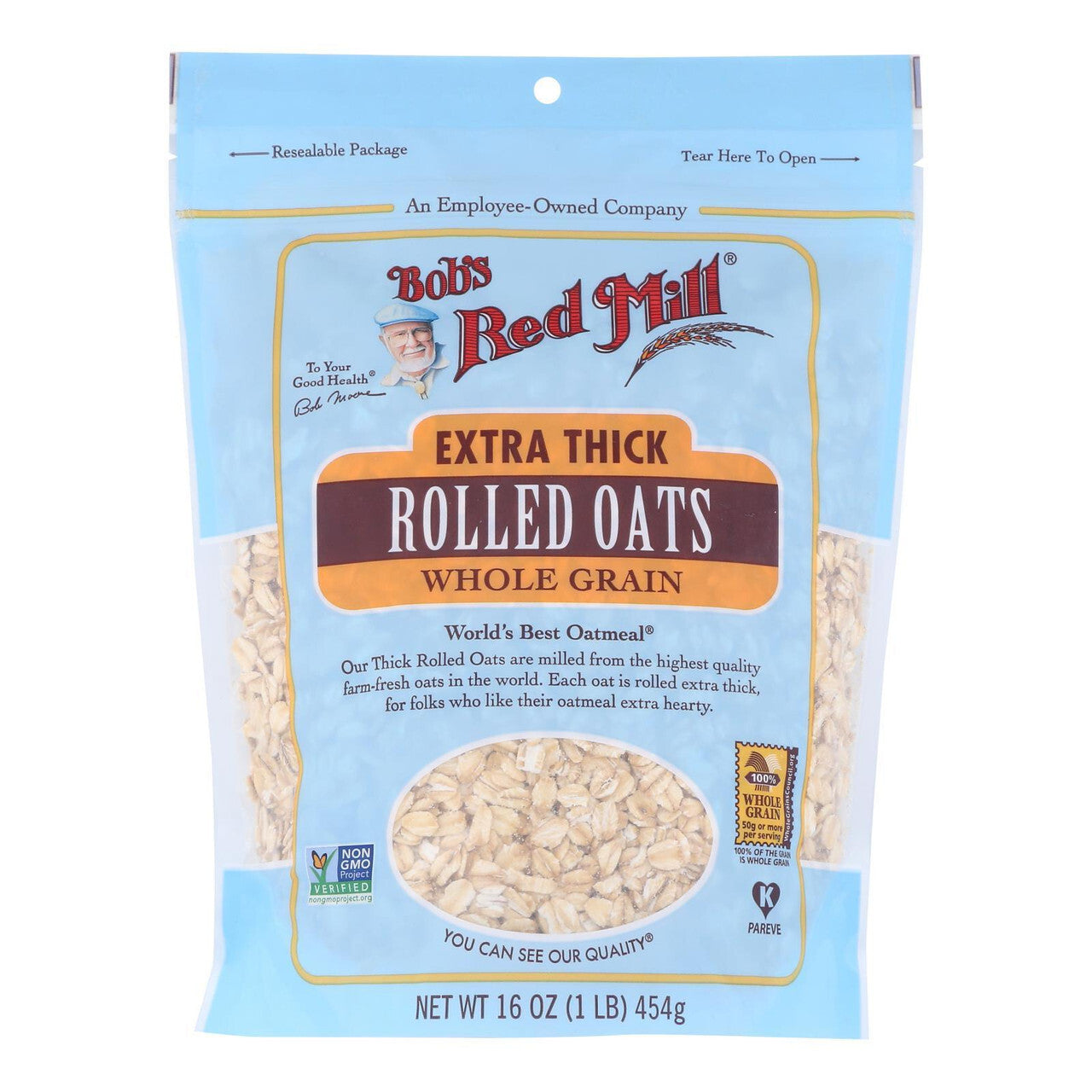 Bobs oats extra thick ( 4 x 16 oz   )