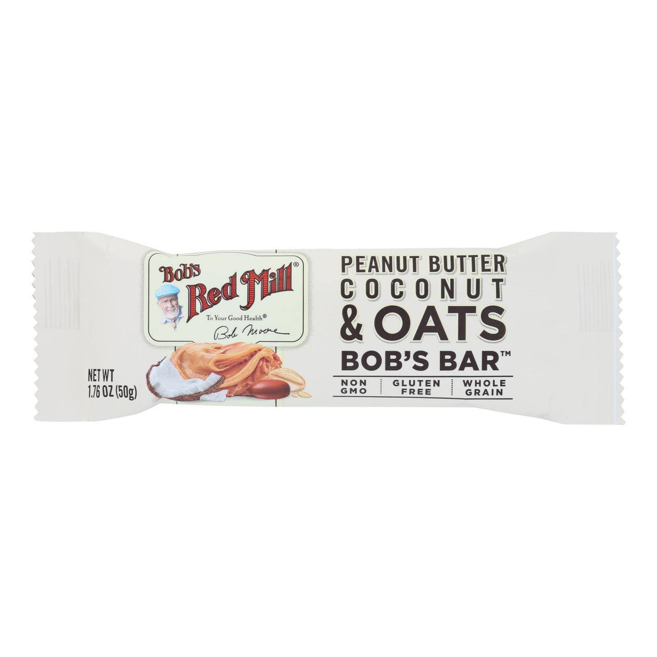 Bobs pnutbt coconut oats ( 12 x 1.76 oz   )