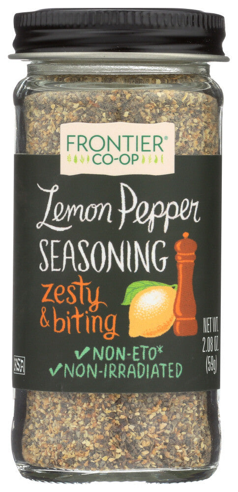 Frontier Herb Saltless Lemon Pepper (1x1.36 Oz)