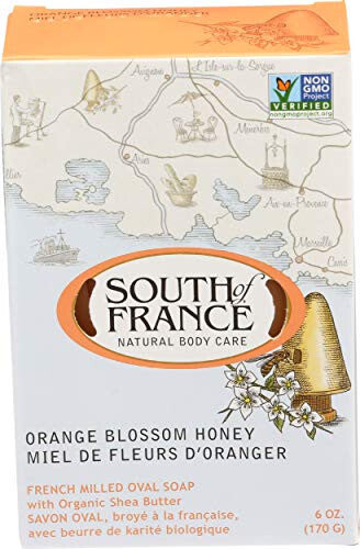 South of France Bar Soap Orange Blossom Honey (1x6 OZ)