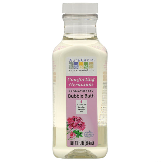 Aura Cacia Comforting Geranium Heart Song Bubble Bath (1x13 Oz)