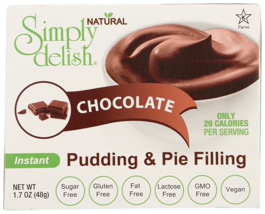 SMPLY DEL CHOC PUDD MIX (6x1.70)