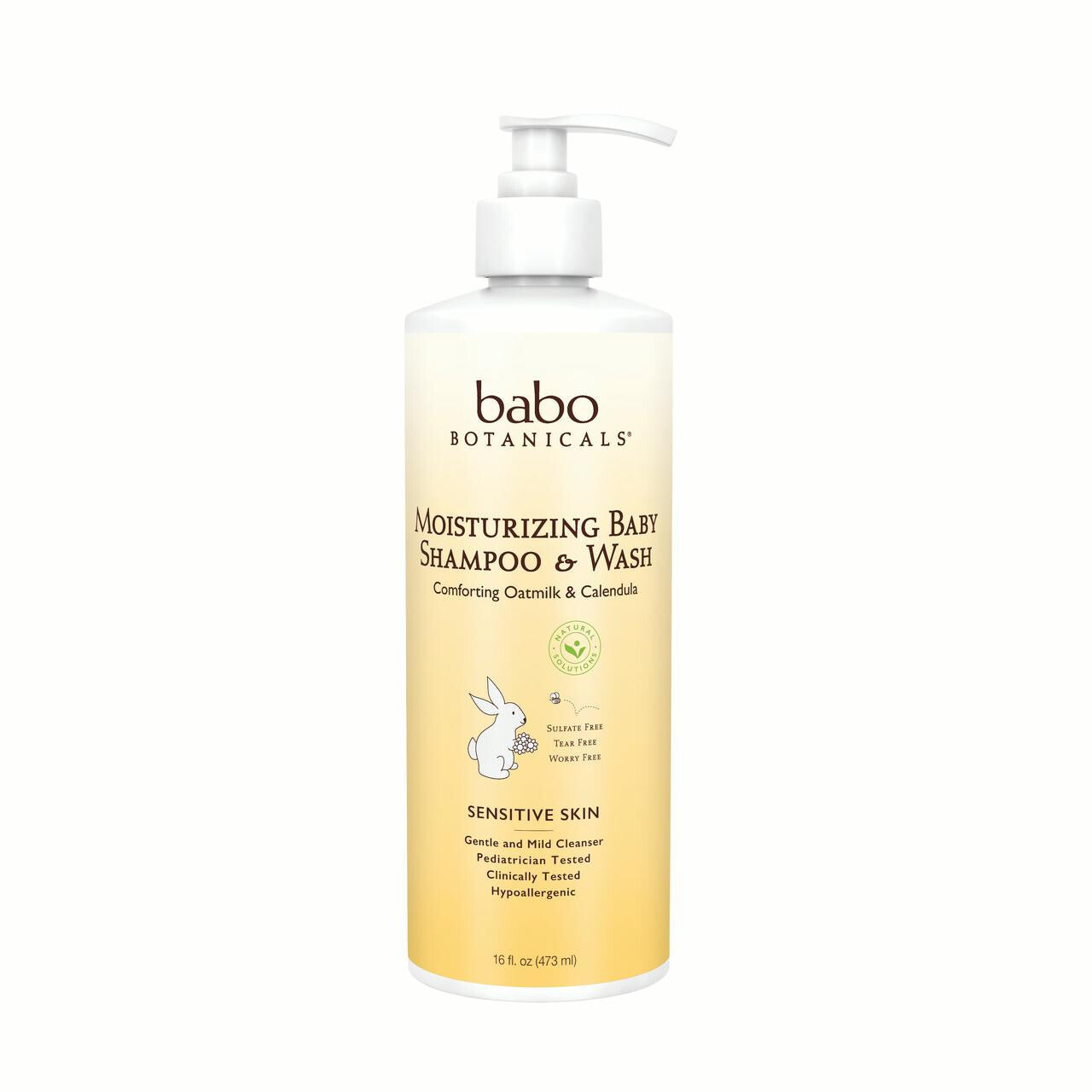 Bab moist baby shamp/wsh ( 1 x 16 oz   )