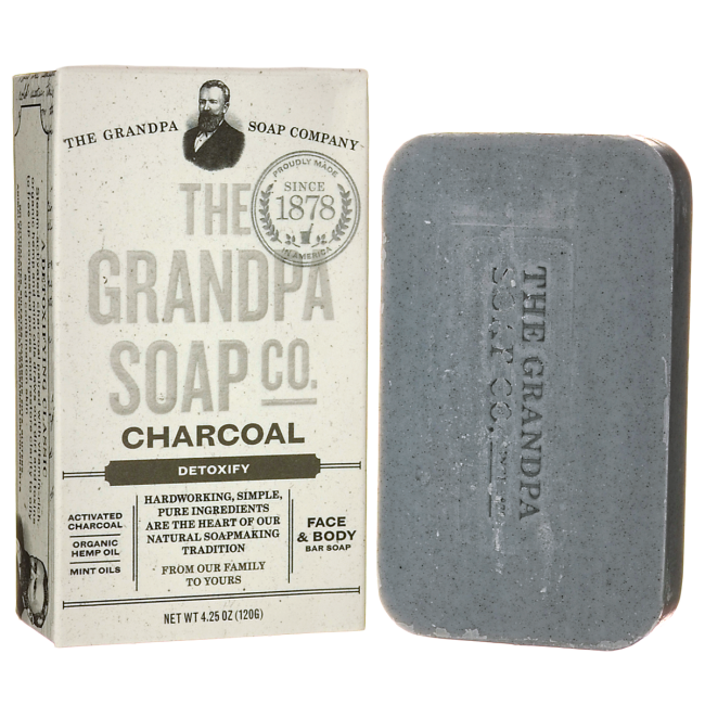 Grandpa charcoal soap ( 1 x 4.25 oz   )