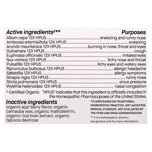 Og2 gnx allergy d ( 1 x 60 tab  )