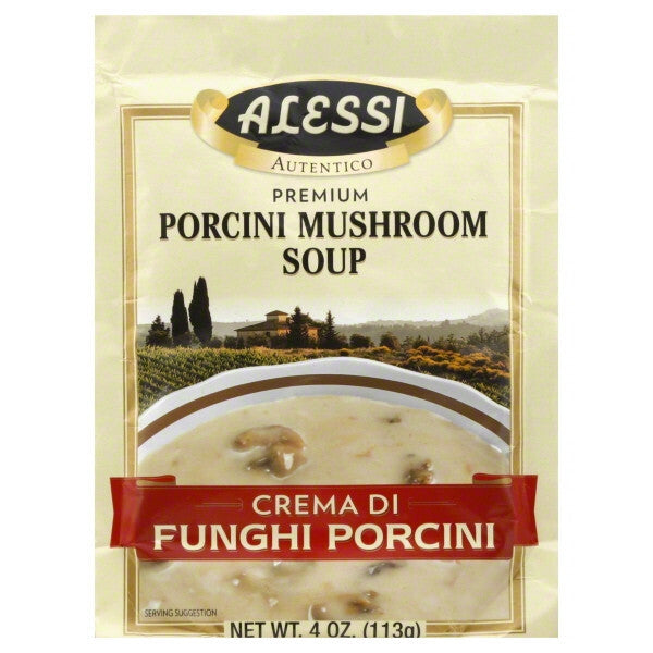 Alessi porcini mush soup ( 6 x 4 oz   )