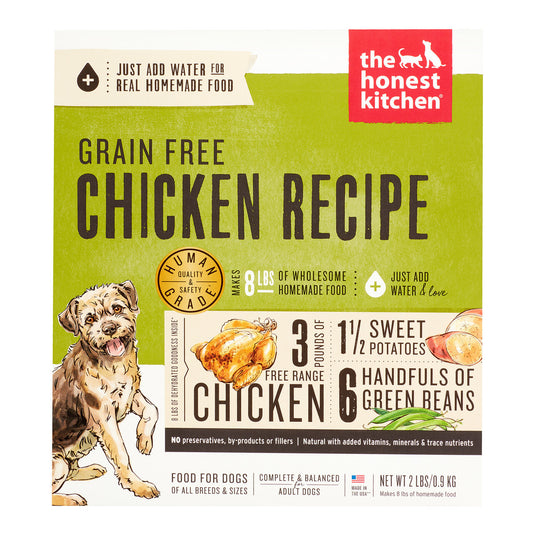 Hk dog fd grn free chckn ( 6 x 2 lb   )