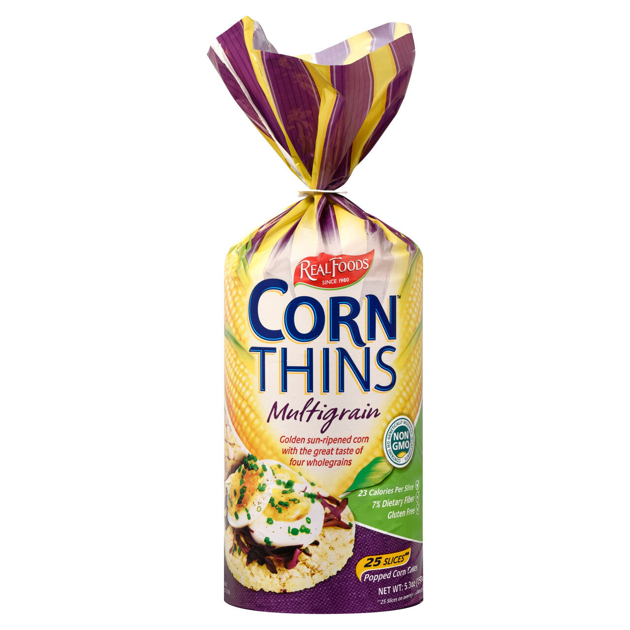 Real mutlgrn corn thins ( 6 x 5.3 oz   )