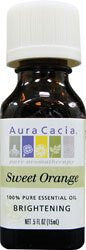 Aura Cacia Sweet Orange Essential Oil (0.5Oz)