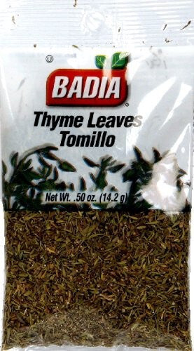 Badia thyme leaves ( 12 x 0.5 oz   )