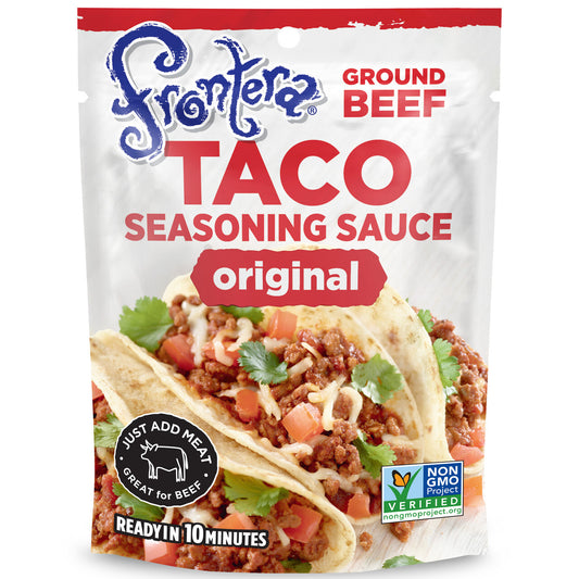Front taco ssng org beef ( 6 x 8 oz   )