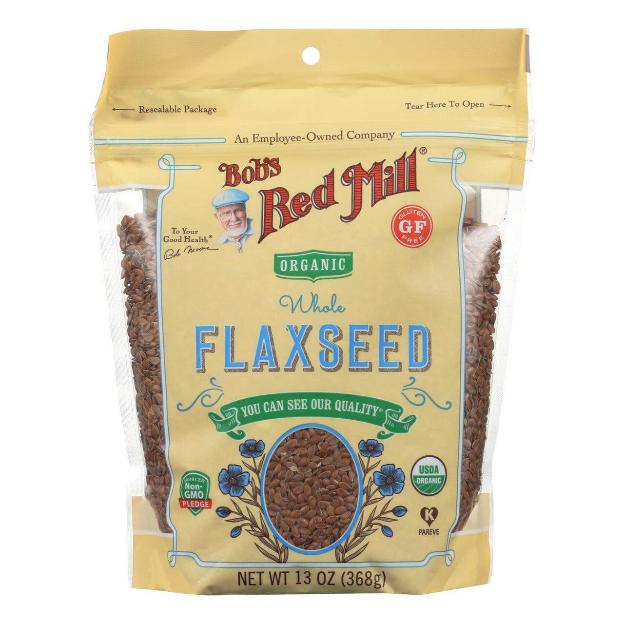 Og2 bobs flaxseed brown ( 4 x 13 oz   )