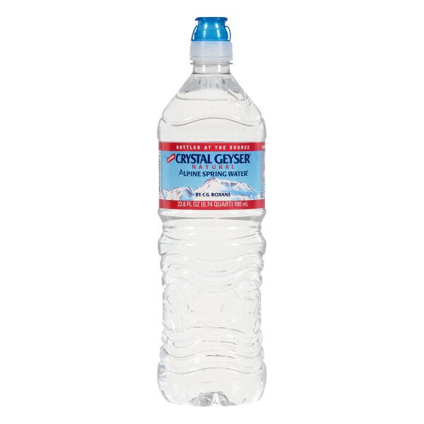 Crystal Geyser Alpine Sprng Water Sprt (24x700ML )