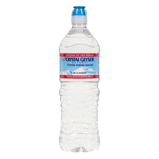 Crystal Geyser Alpine Sprng Water Sprt (24x700ML )