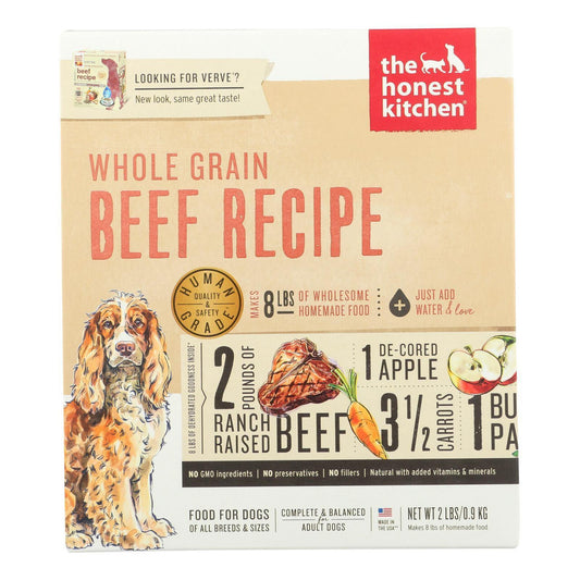 Hk dog fd whl grn beef ( 6 x 2 lb   )
