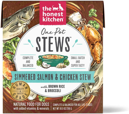 Hk dog fd stew slmn chck ( 6 x 10.5 oz   )