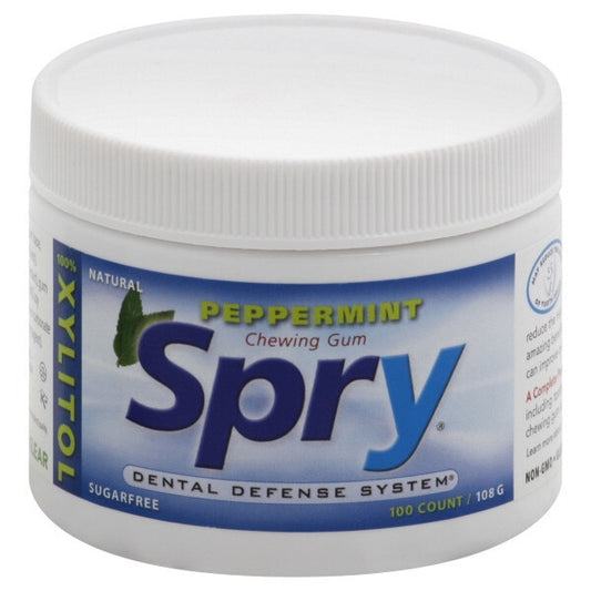 Spry Peppermint Gum (1x100 Ct)