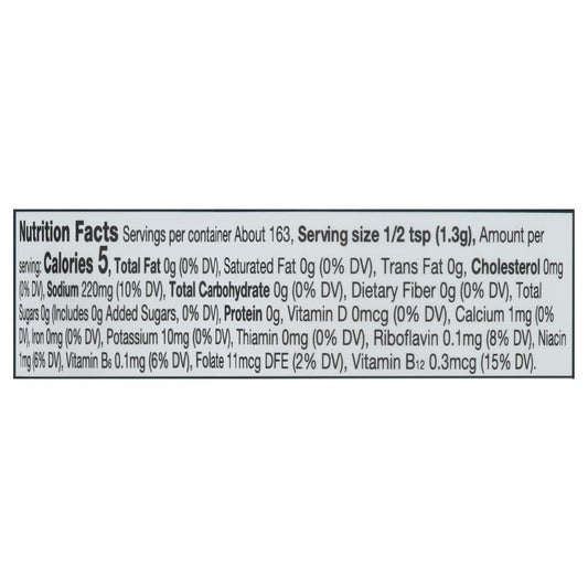 Fc nutrnl yst salt&vngr ( 1 x 7.51 oz   )