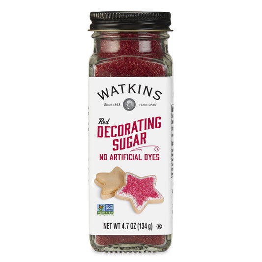 Wtkins red deco sugar ( 3 x 4.7 oz   )
