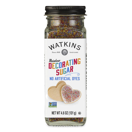 Wtkins rainbw deco sugar ( 3 x 4.6 oz   )