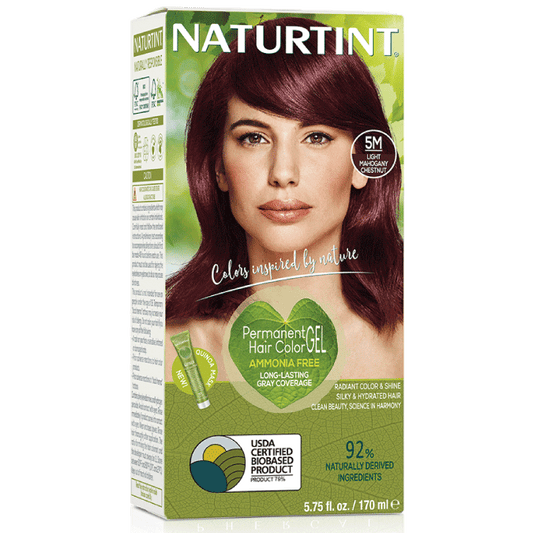 Naturtint 5m Light Mahogany Chestnut Hair Color (1xKit)