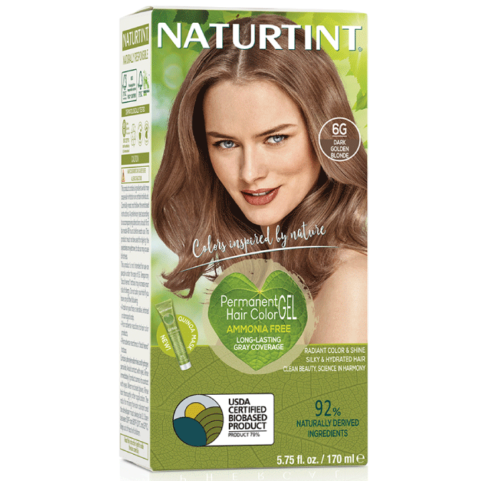 Naturtint 6g Dark Golden Blonde Hair Color (1xKit)