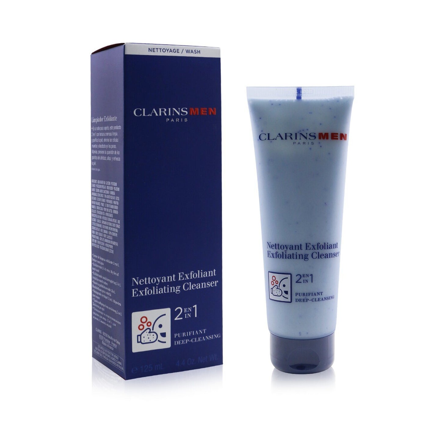 CLARINS - Men Exfoliating Cleanser 80039369/232486 125ml/4.4oz