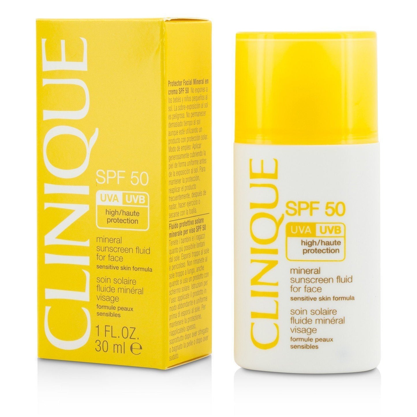 CLINIQUE - Mineral Sunscreen Fluid For Face SPF 50 - Sensitive Skin Formula ZJYR 30ml/1oz