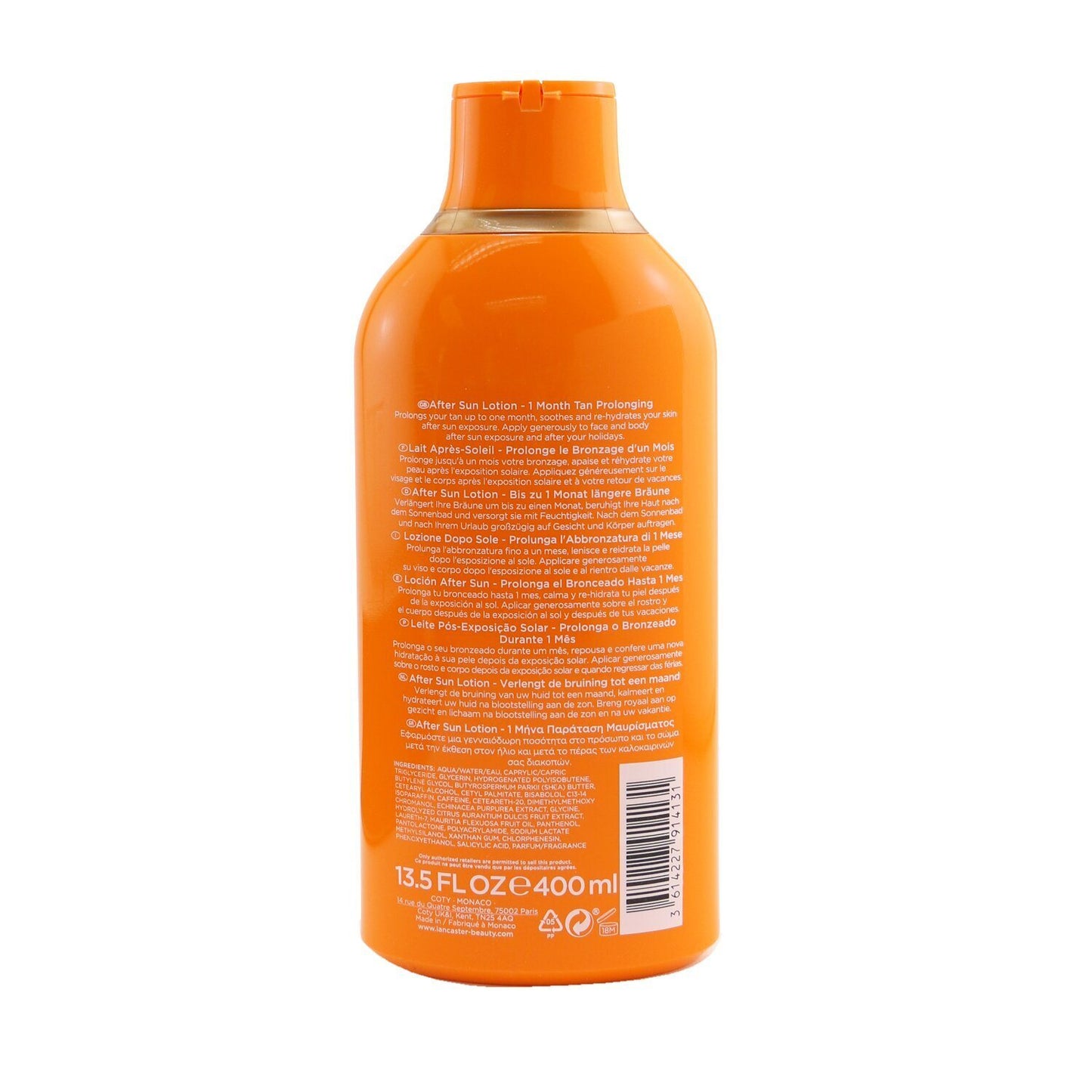 LANCASTER - Golden Tan Maximizer 1 Month Tan Prolonging After Sun Lotion 914131 400ml/13.5oz